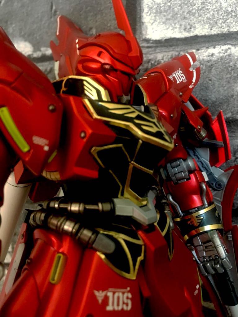 MG シナンジュ 完成品 ガンプラ 塗装済み完成品 修正改造 シナンジュ