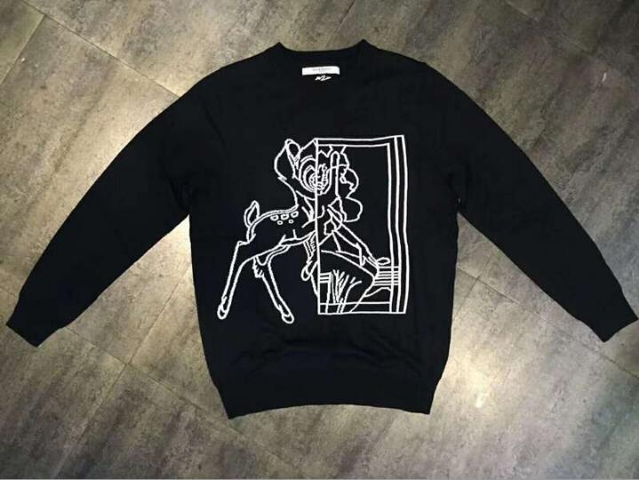 GIVENCHY　ジバンシイ ブラック メンズ ニット セーター サイズL