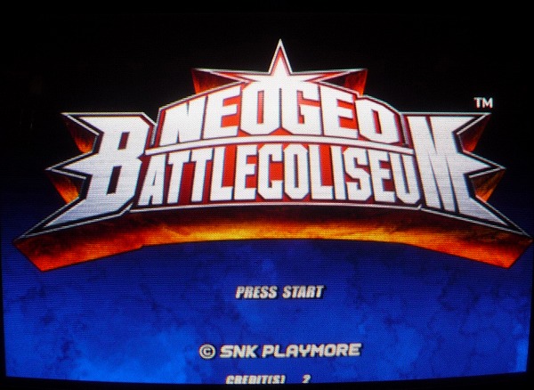 ■　SNKプレイモア　ネオジオバトルコロシアム　アトミスマザー付　動作OK