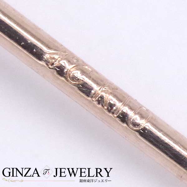 4℃ ヨンドシー K10 ピンクゴールド ピアス キュービックジルコニア 花 フラワー パヴェ シンプル 【新品仕上済】【pa】