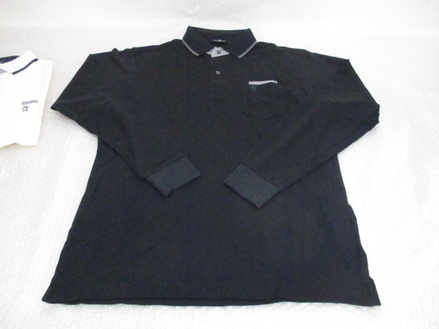マンシングウェア ペンギン Munsingwear バイ by BY チェック柄 penguin Penguin dショッピング コットン ポロシャツ 長袖 |マンシングウェア 60s T