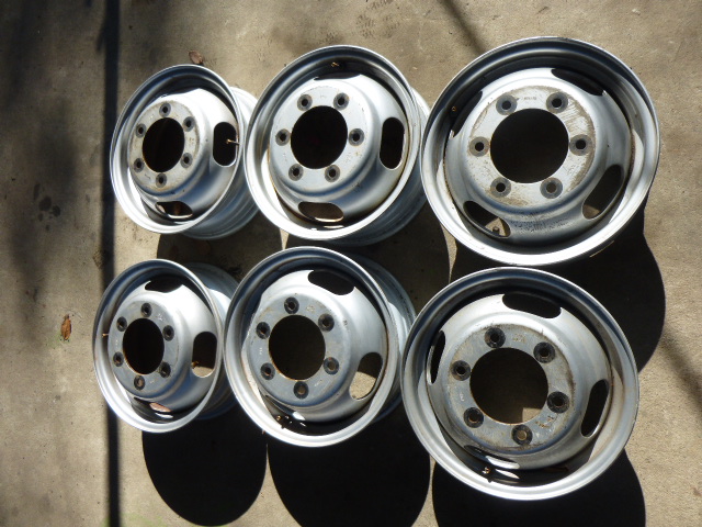 キャンター　6穴　PCD170　15×5J　ニューキャンター　ジェネレーション