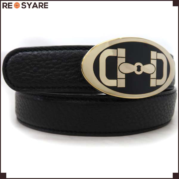 希少【美品】グッチ ベルト ホースヘッド Gロゴ ブラック メンズ 極美品*希少*グッチ*ホースビット柄*バックル*レザー*