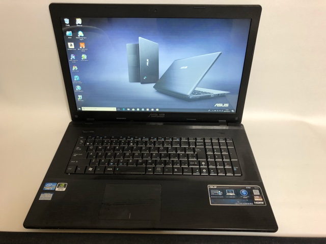 ASUS ノートパソコン ASUS X75VD/特価良品 ASUS ノートパソコン本体