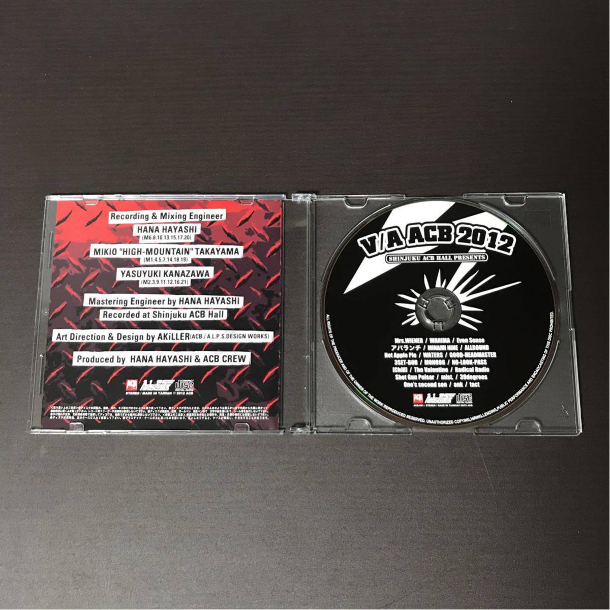 【WANIMA激レア曲】V/A ACB 2012 廃盤 オムニバス「V/A ACB 2012」廃盤 WANIMA WANIMAレア曲収録VA ACB 2012