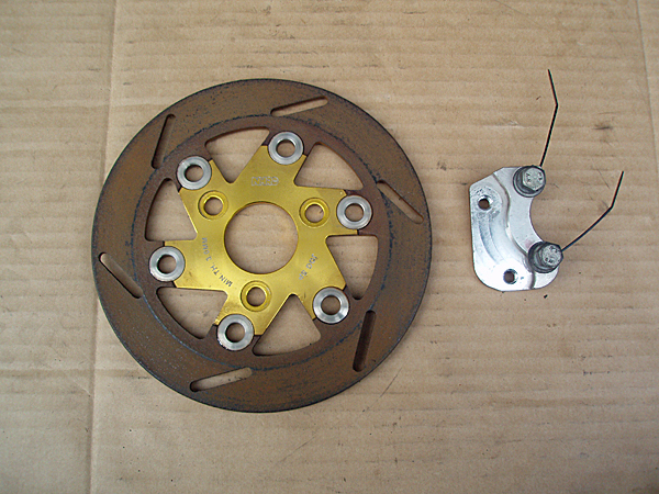 送料込！当時物？NHRC フローティングビッグディスクローター 190mm？ jog ジョグ アクシス AXIS アプリオ タイプ2 ZR ブレーキディスク KITACO フローティング SS拡張メモリーパック メンズ 腕時計 現状渡しジャンク