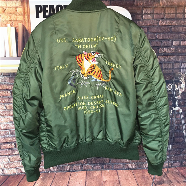 高級美品☆アヴィレックス AVIREX LTD. USS.SARATOGA(CV-60) FLORIDA L 