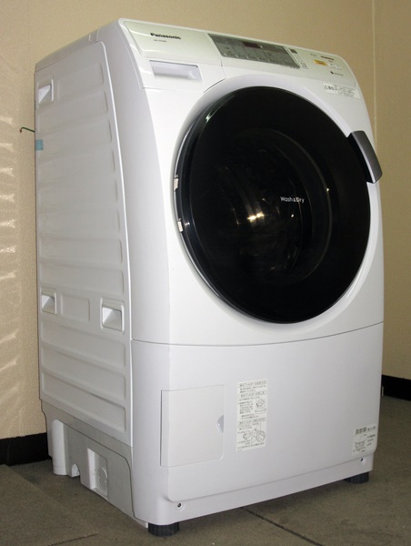 2015年製★Panasonic【プチドラム】エコナビ★ヒートポンプ乾燥★自動槽洗浄★ドラム式洗濯乾燥機★洗7乾3.5★NA-VH320L(7S92172)