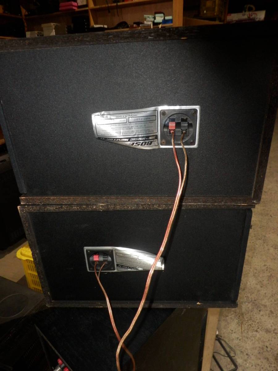 BOSE 0 MUSIC スピーカー ボーズ MONITOR-II - MONITOR-Ⅱ 左用2個
