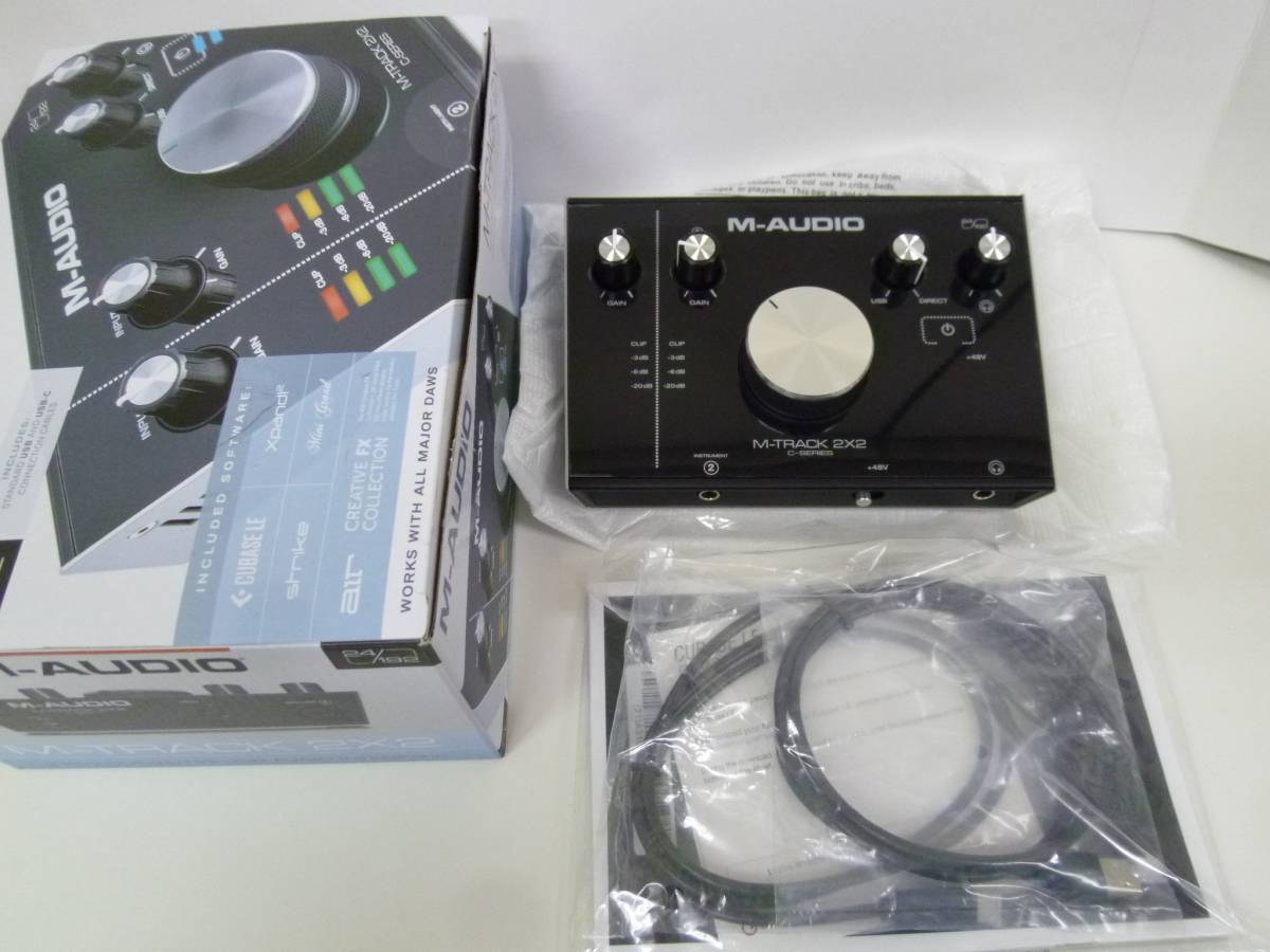 M-AUDIO 楽器祭 動作未確認 M-Audio M-Track 2x2 USBオーディオ 