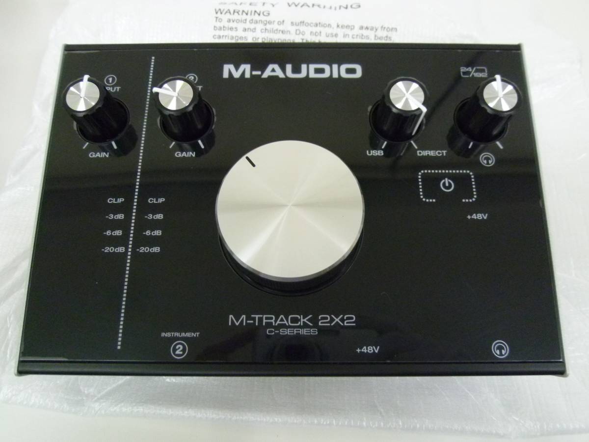 M-AUDIO 楽器祭 動作未確認 M-Audio M-Track 2x2 USBオーディオ 
