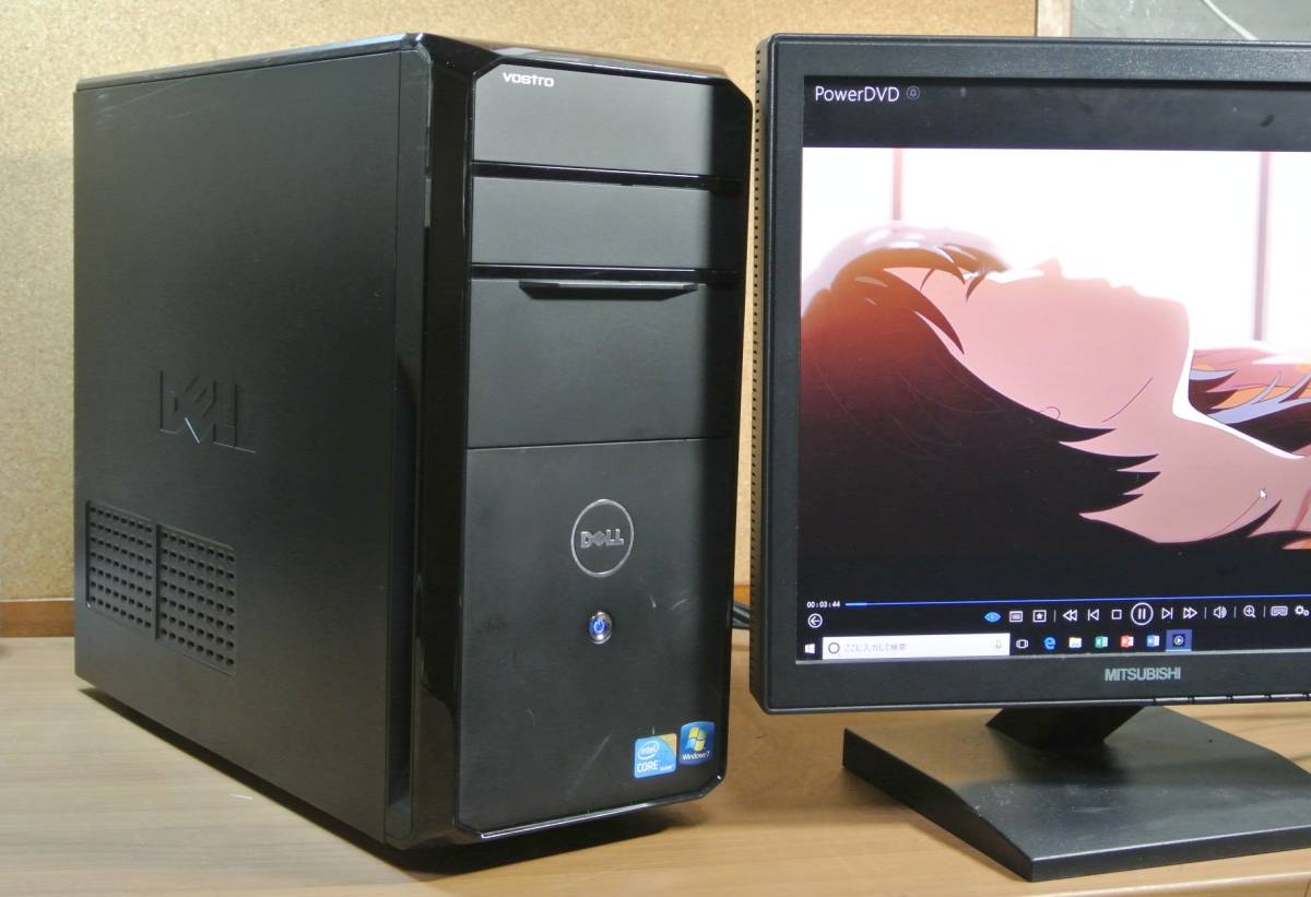 ★☆DELL Vostro 430a/i7/8G/SSD128G+750GB/Win10/office2016/ソフト多数 即使用可☆★