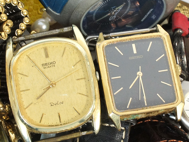1円～☆ジャンク時計山 OMEGA De Ville/SEIKO/Christiano Domani など 
