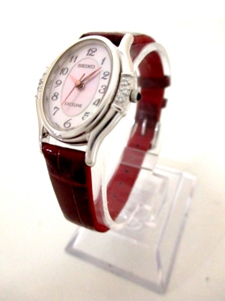 SEIKO(セイコー) 腕時計 エクセリーヌ 1F21-5F50 レディース 革ベルト