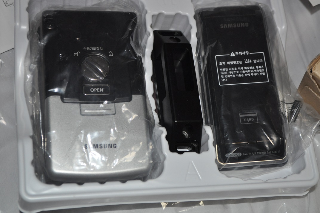 SAMSUNG サムスン スマートドアロック SHS-2920 電子カードキー2枚