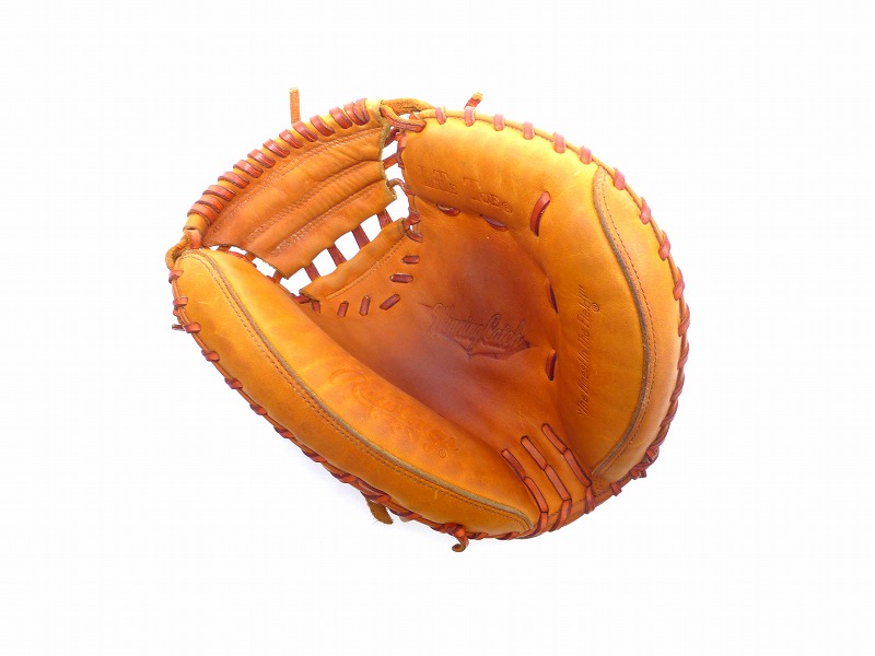 中古【Rawlings】ローリングス 少年軟式キャッチャーミット 右投げ用