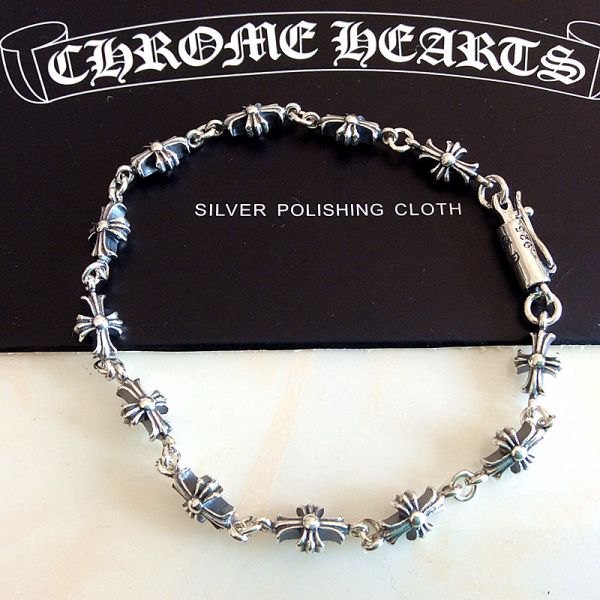 CHROME HEARTS クロムハーツ12リンク タイニーEブレスレット20cm