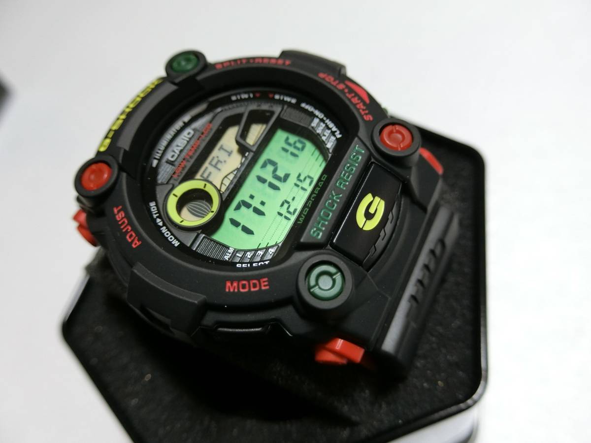 ☆希少CASIO G-SHOCK Rastafarian ラスタファリアンG-7900RF-1 未使用 