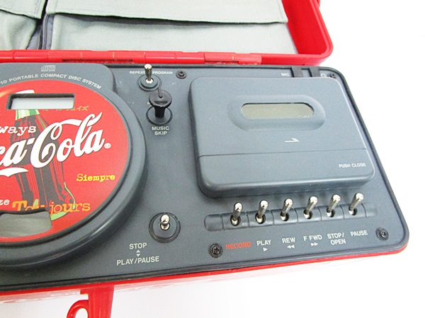 17/82-22 コカコーラ CDラジカセ PC-D10