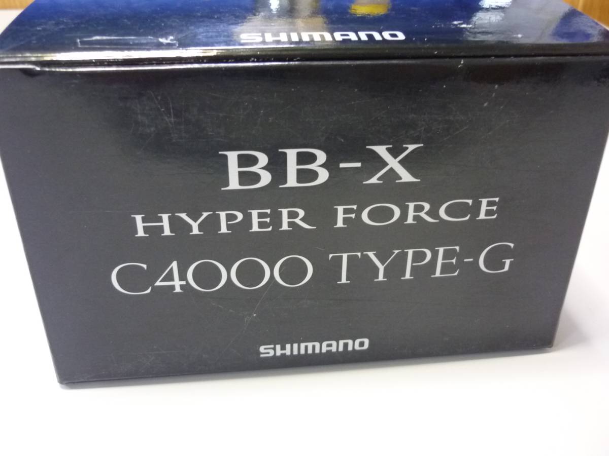【美品】シマノ　BB-X ハイパーフォース　C4000 タイプG 　磯釣り シマノ BB-X ハイパーフォース C4000 TYPE-G 美品シマノ BB-X ハイパー