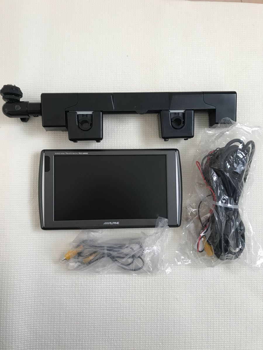 アルパイン ALPINE リヤモニター　PKG-M800C　ヘッドレスト取付アーム付き Amazon | アルパイン(ALPINE) リアビジョン 8型WVGAアーム取付け型 PKG