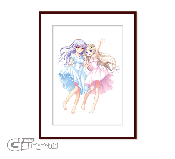 即決【直筆サイン】『Angel Beats!』天使＆『リトルバスターズ！』クド