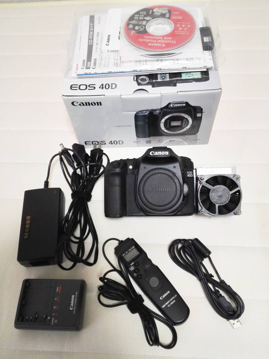 ☆美品 冷却改造一眼デジタルカメラ「SEO-COOLED 40D」☆ カメラ、光学