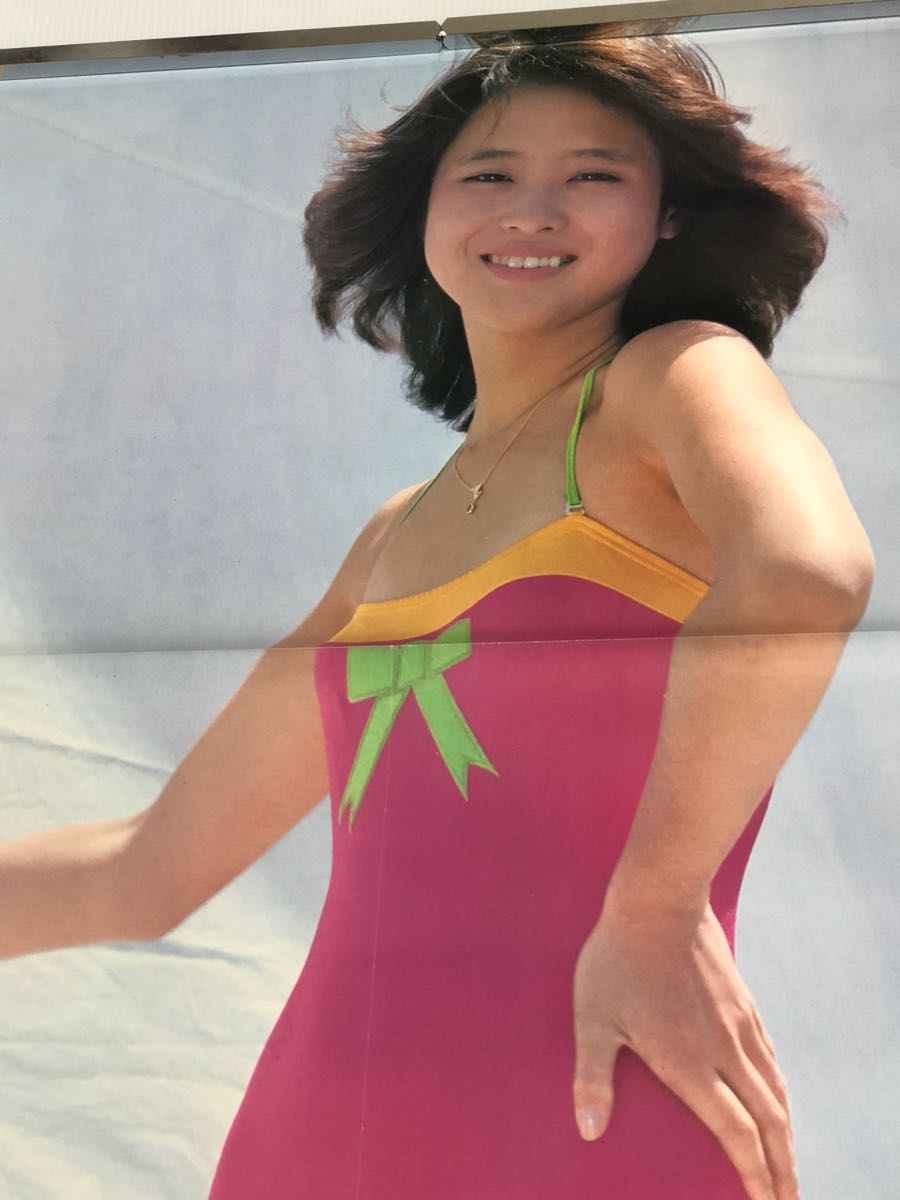 A-58 松田聖子 ポスター 水着 両面印刷(松田聖子)｜売買された
