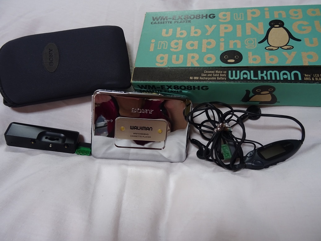 【動作品】 SONY WM-EX808HG ウォークマン　鏡面仕上げ　再生OK ソニー ウオークマン WM-EX808HG SONY 動作品 SONY WM-EX808HG