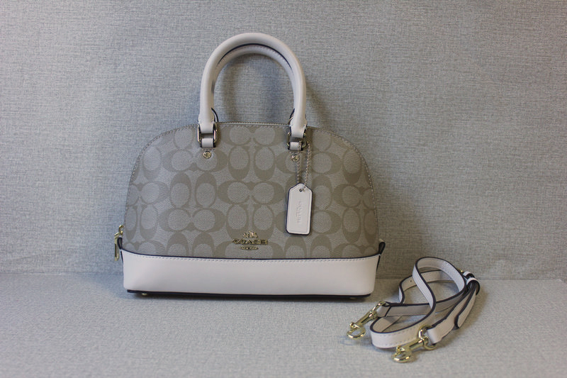 Coach F58295 シエラスネーク レザー サッチェル 2WAYショルダーバッグ 