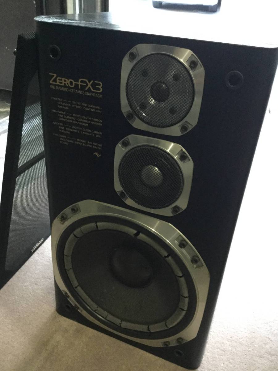 古いビクターのスピーカーMODEL zero-fx3 4台セット Victor ZERO-FX3