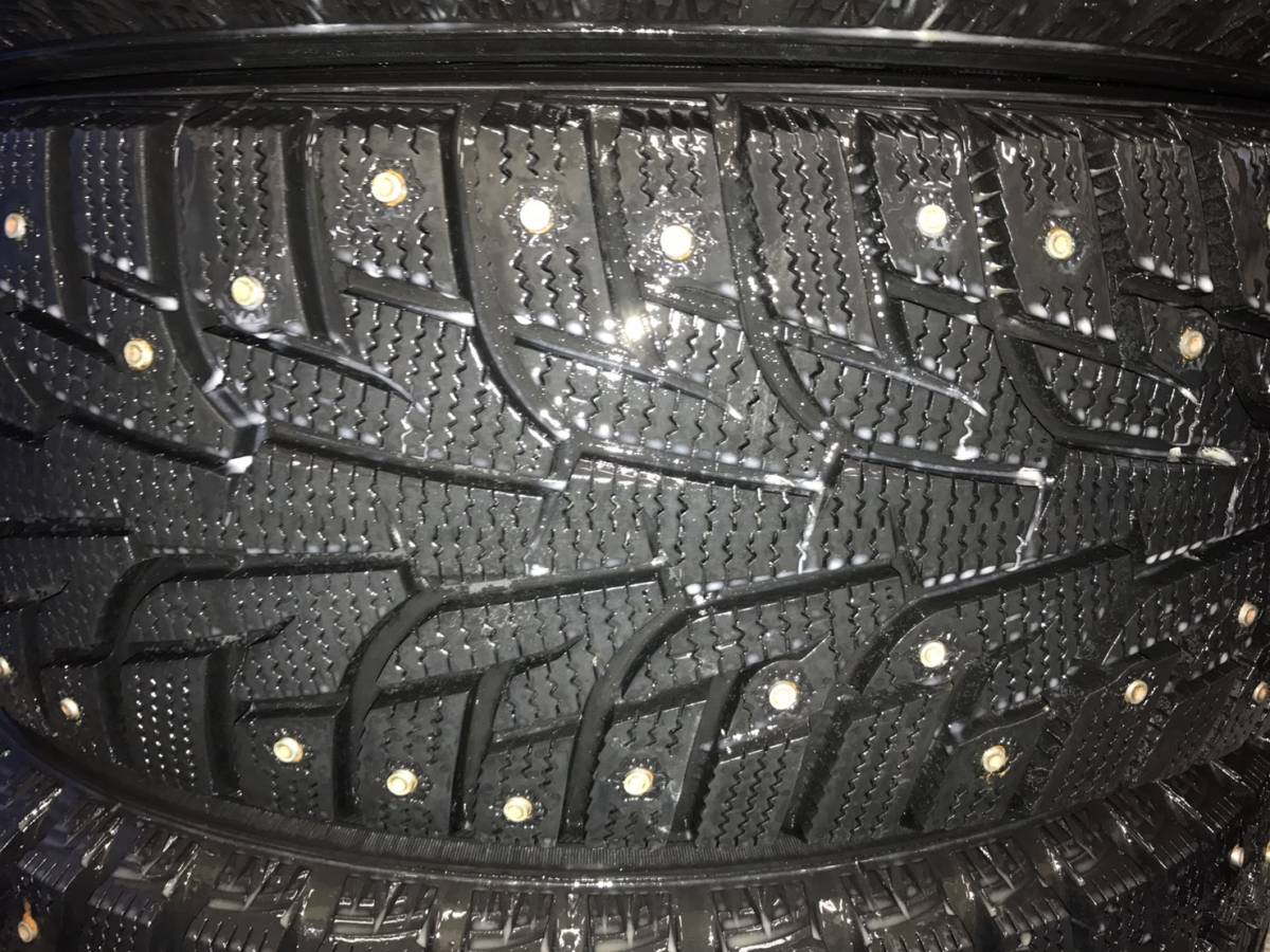 スパイクタイヤ！185/65R15ハンコックWINTER IPIKE4本セット1円スタ売