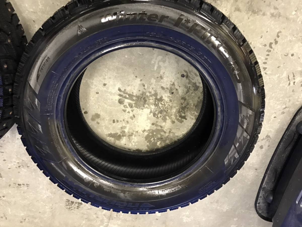 スパイクタイヤ！185/65R15ハンコックWINTER IPIKE4本セット1円スタ売