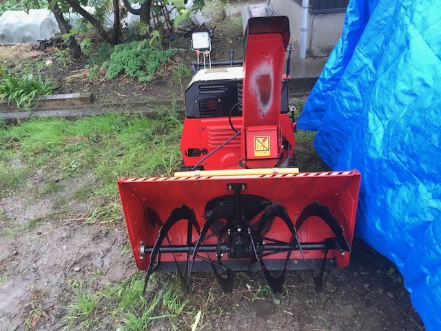 ヤンマー 除雪機 YSR90S 除雪幅約90cm 9馬力 セルスタート 動作未確認