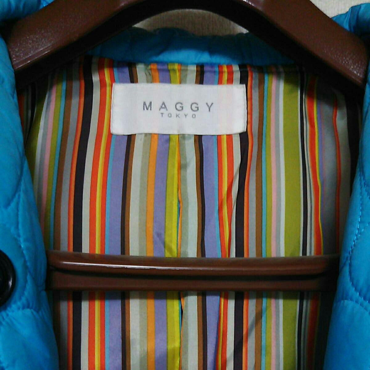 美品*銀座 マギー ハート*キルテイングコート*サイズ40 M*L