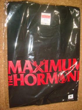 即決○マキシマムザホルモン 腹ペコcrew Tシャツ(黒)/M 未使用未開封