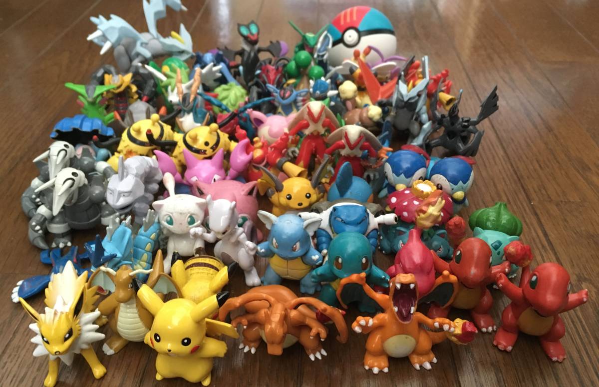 レトロ　ポケモン　フィギュア　まとめ売り ポケモン フィギュア まとめ売り モンコレ リザードン フシギバナ