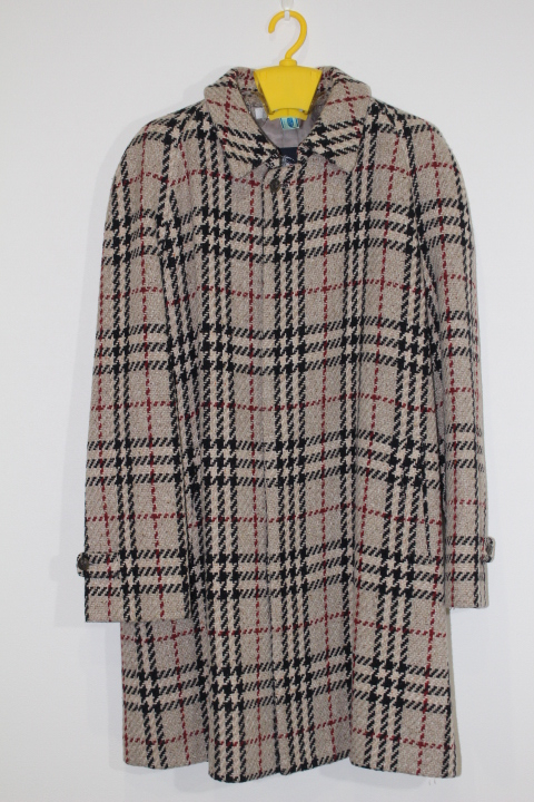 バーバリー BURBERRY LONDON バーバリーチェックコート クリーニング済