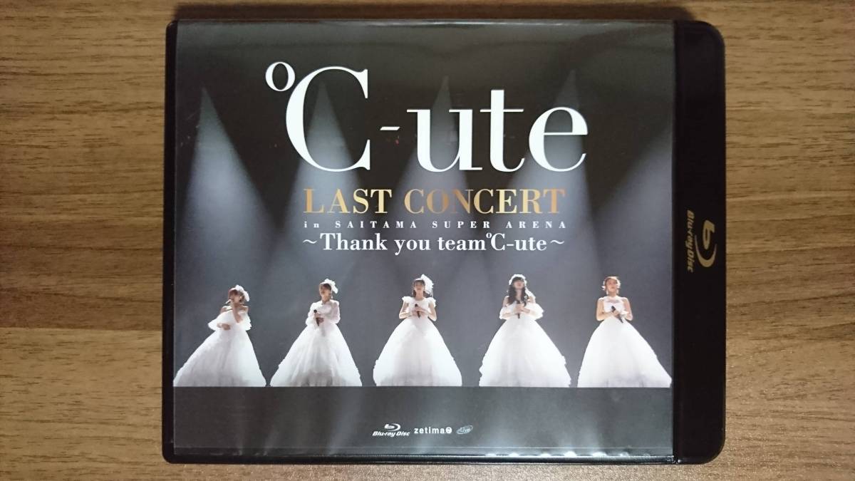 【美品】 ℃-ute Blu-ray LAST CONCERT in SAITAMA SUPER ARENA～Thank you team ℃-ute～ さいたまスーパーアリーナ