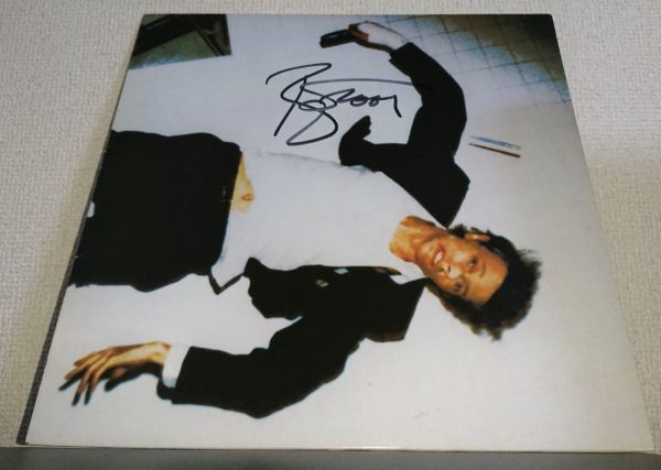デヴィッド•ボウイ　DAVID BOWIE サイン入りレコード「LODGER」 デヴィッド・ボウイ David Bowie サイン入り 12インチ レコード Lodger