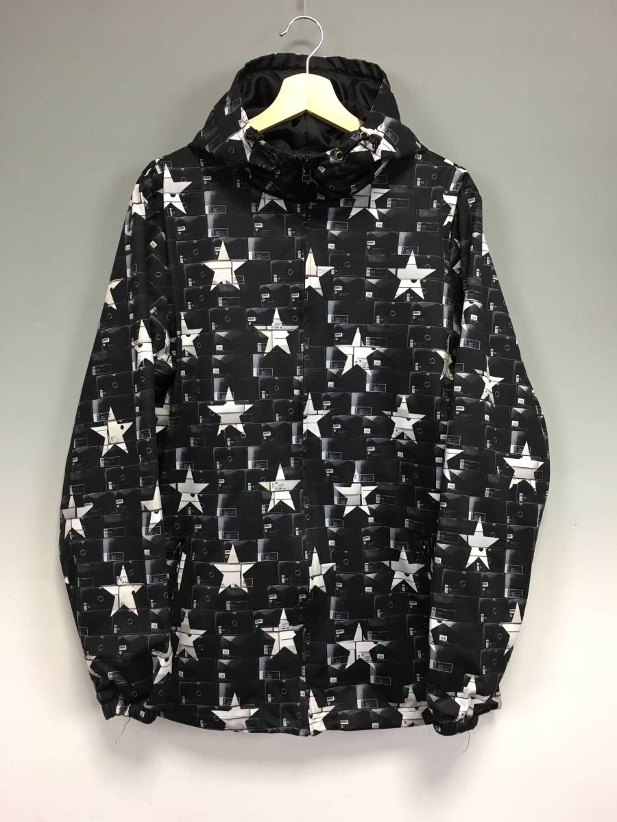 APPLEBUM アップルバム BLACK&WHITE Box Zip Up Parka ジップアップ 