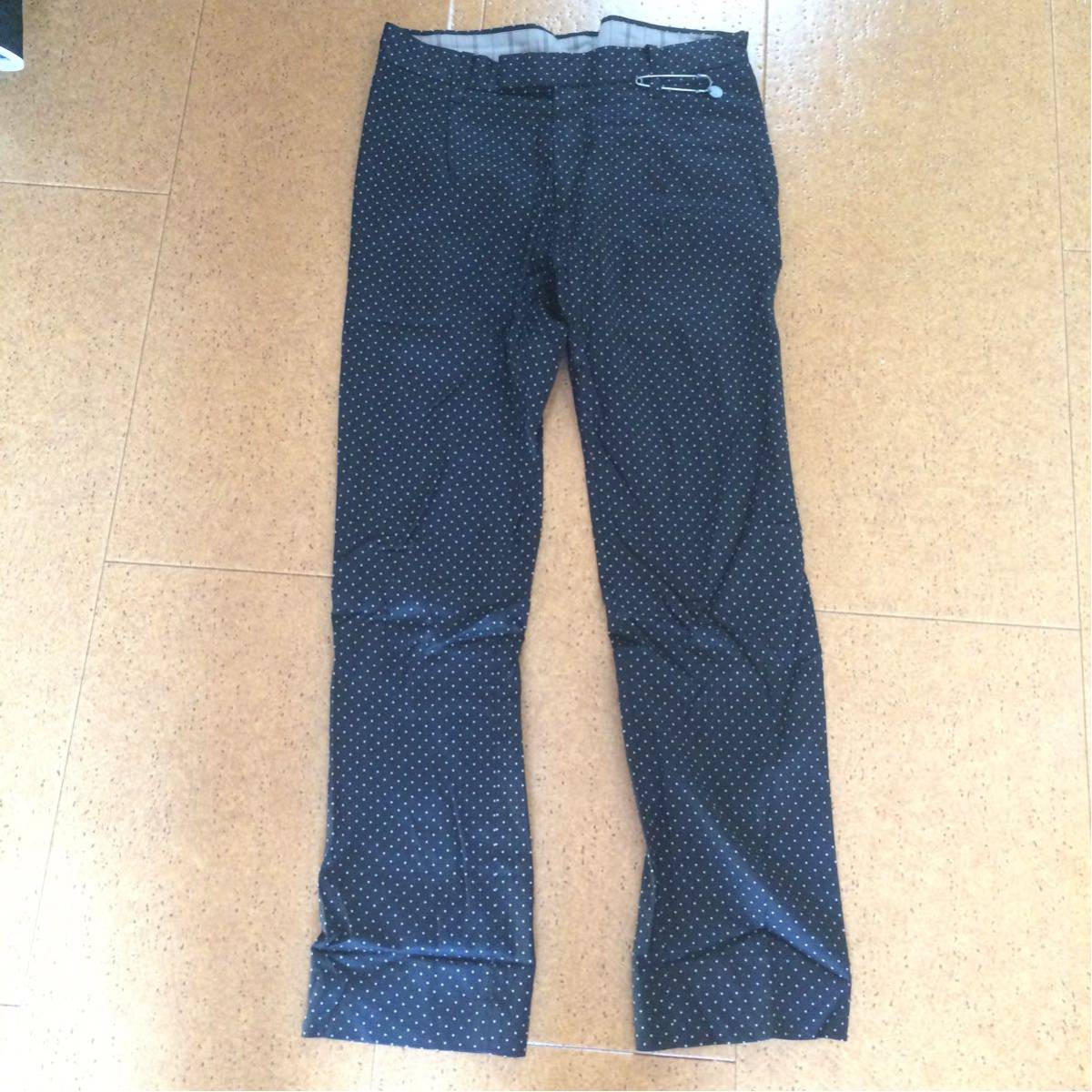 PEEL&LIFT kiltpin trousers キルトピン付パンツ・ドット affa 