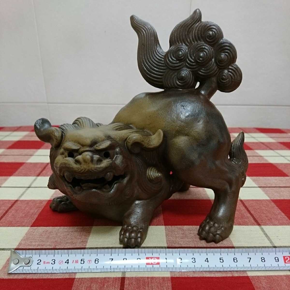 備前焼 獅子 置物 シーサー 備前 狛犬シーサー 縁起物 厄除け 魔除け 