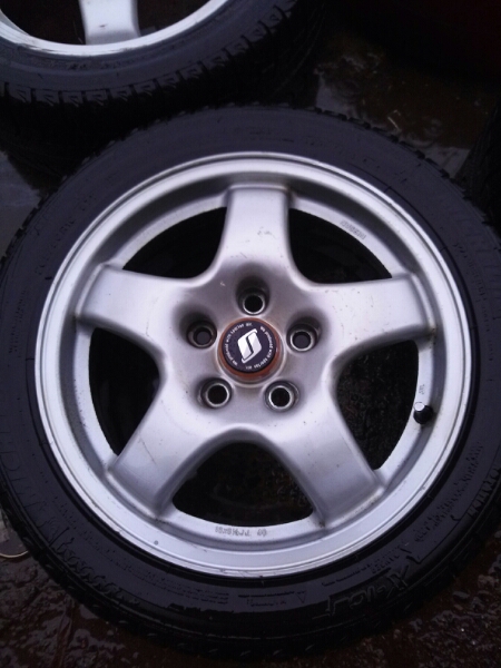 ★即使用◎！溝有りスタッドレス付！★日産 R32 スカイライン GTS-t タイプM 純正 205 55 16×6.5J +40 5H 114.3 早いもの勝ち！