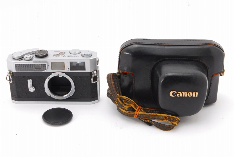 Canon MODEL 7 キャノン レンジファインダー フィルムカメラ ケース付き 中古品　 フィルムカメラ カメラ、光学機器