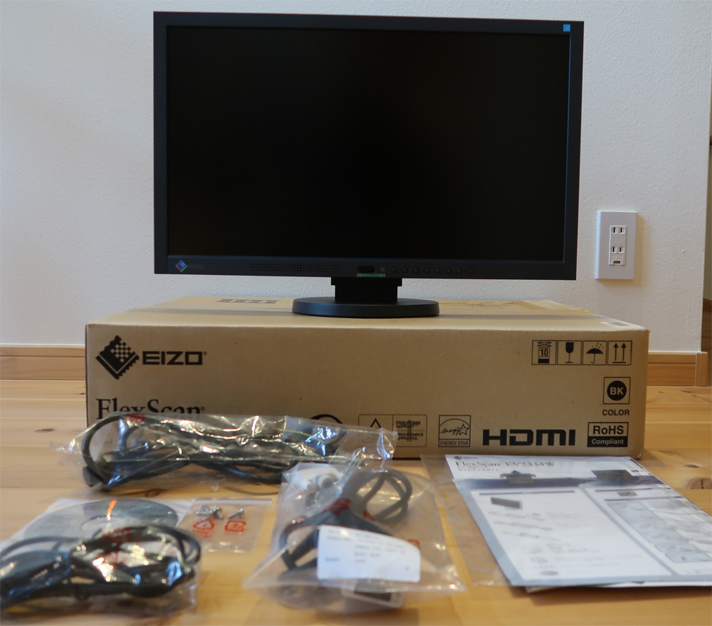 EIZO FlexScan EV2334W 23インチ エイゾー - ナナオ 液晶モニター