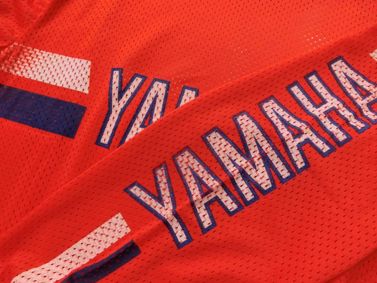 ビンテージ YAMAHA メッシュ シャツ 赤 ヤマハ YAMAHA - モトクロス 