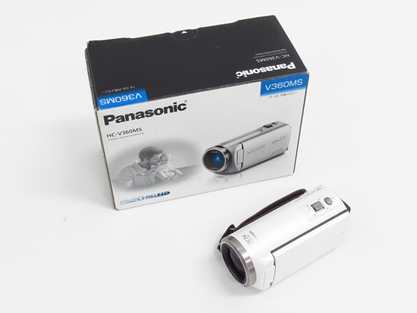 Panasonic HC-V360MS ビデオカメラ【ほぼ新品】 Panasonic HC-V360MS