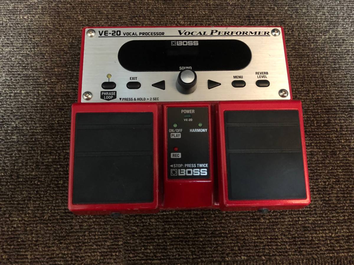 BOSS ボス 「VE-20」 ボーカルエフェクター ヴォーカルエフェクター
