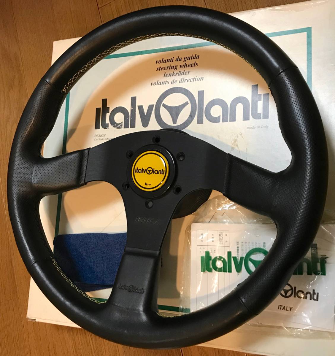 italvolanti IMOLA イタルボランテ　ステアリング 本体 貴重な極美品！ ITALVOLANTI IMOLA イタルヴォランテ r32 r33 r34 fc3s